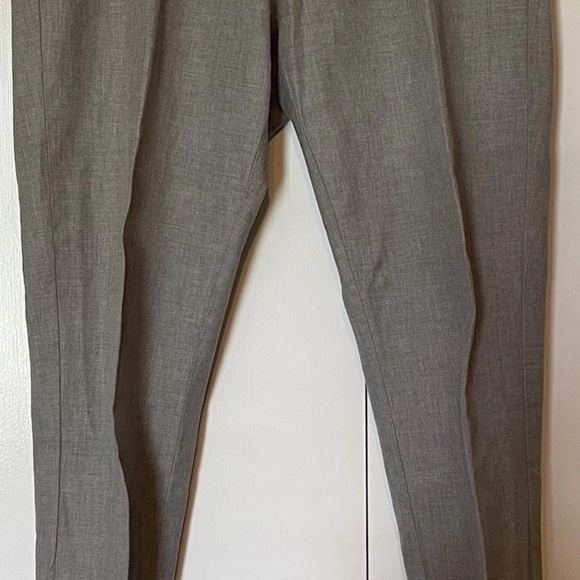 J.Crew Bowery Mens Pants 34x32 Slim Fit Stretch Chinos Gray Cotton Office Preppy - Picture 1 of 8